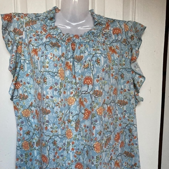 MELLODAY Spring /Summer sleeveless top Size Large - Picture 1 of 10